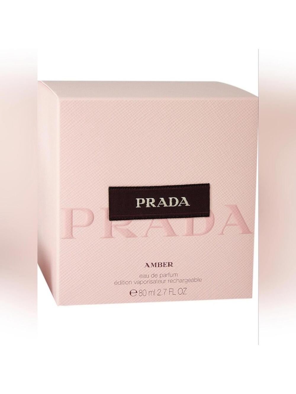 🆕 PRADA AMBER PERFUME FRAGRANCE 2.7 oz large bottle NEW SEALED DISCONTINUED NIB